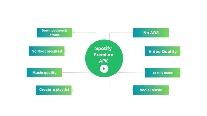 Features of spotify apk